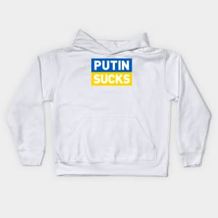 PUTIN SUCKS Kids Hoodie